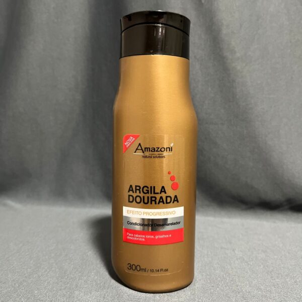 Condicionador Desamarelador Argila Dourada – Amazoni (300ml)